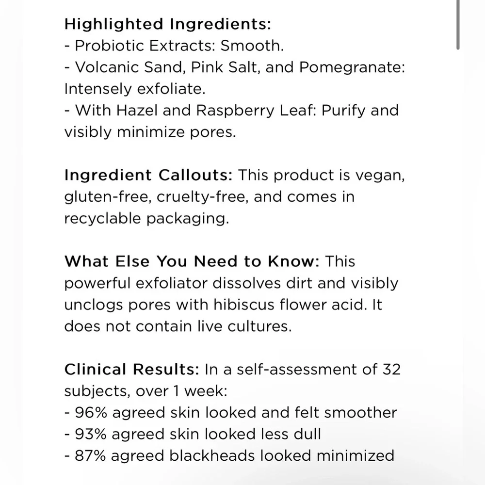 🌸 TULA Skincare So Poreless Deep Exfoliating Blackhead Scrub